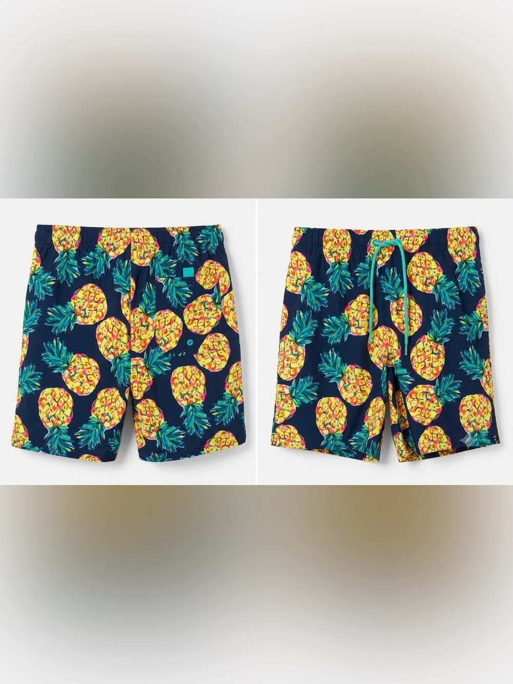 GUC Pineapple Print Swim Shorts Size S